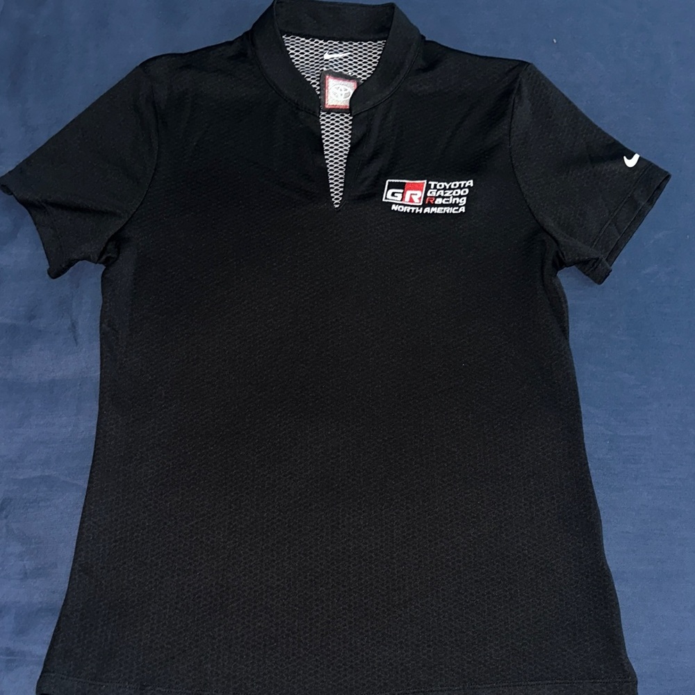 Toyota Nike Women's Black Polo Shirt